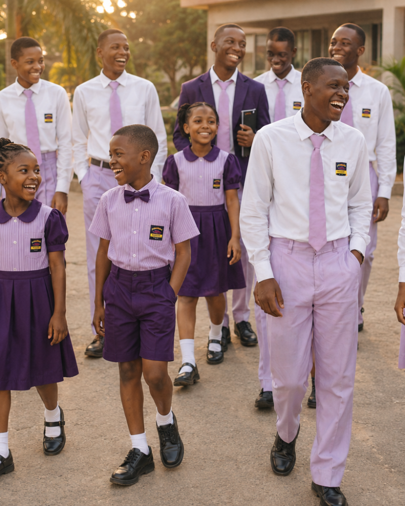 IVIS students in the school compound